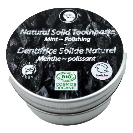 Earth Sense Organics - Natural Solid Toothpaste - Polishing