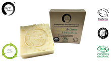 Load image into Gallery viewer, Earth Sense Organics - Organic Solid Soap - Lemon &amp; Lime with Calendula Flowers 100g
