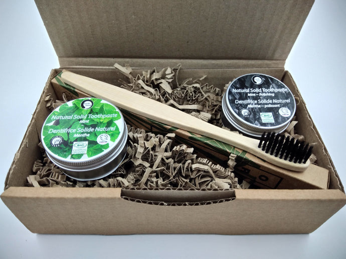 Gift Set - Natural Organic Solid Toothpaste