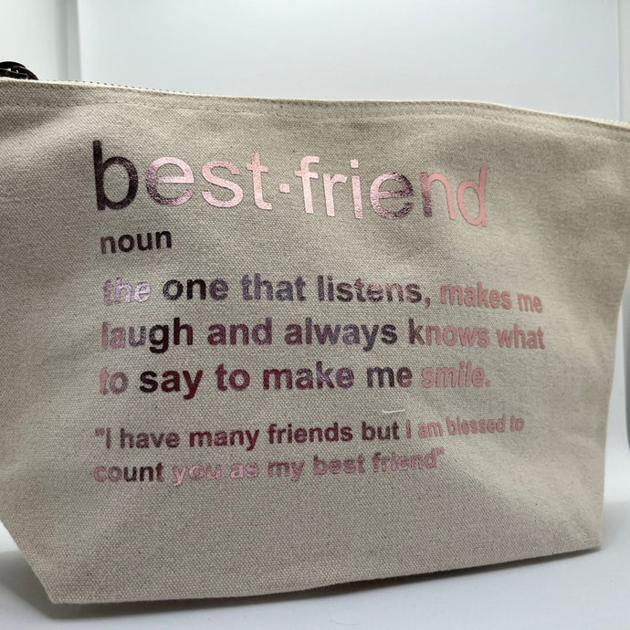 Best Friend Makeup Bag