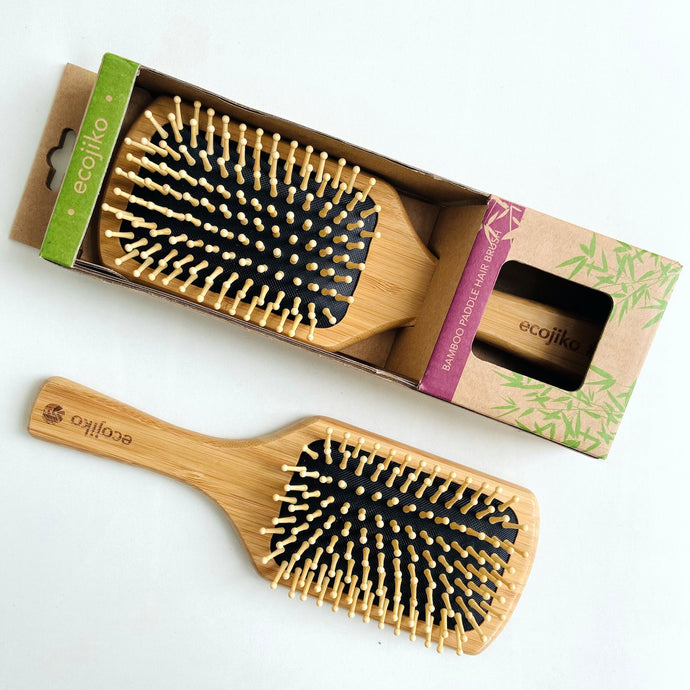 Ecojiko Bamboo Paddle Brush
